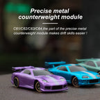 Turbo Racing C61 / C62 / C63 / C64 1:76 RTR RC Car with Drift Track