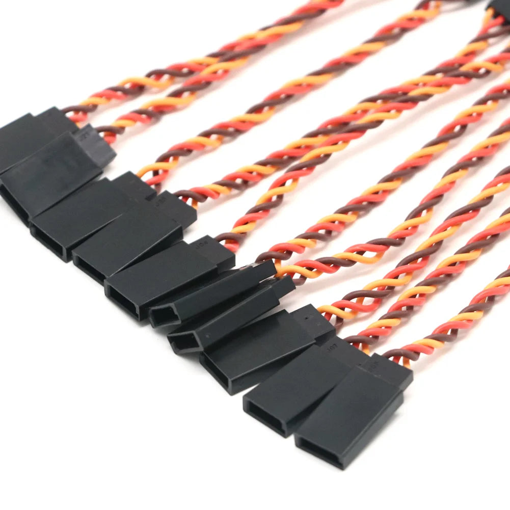 Servo Extension Cable 10-100cm - 10 Pack