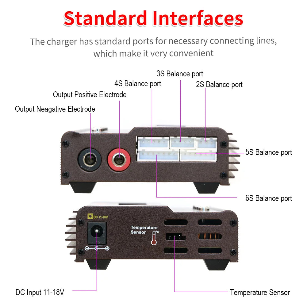 iMAX B6 V3 80W 6A Balance Charger