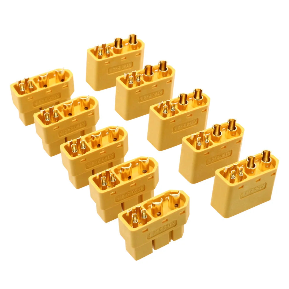Amass XT60 Signal Pin Connectors - 5 Pair