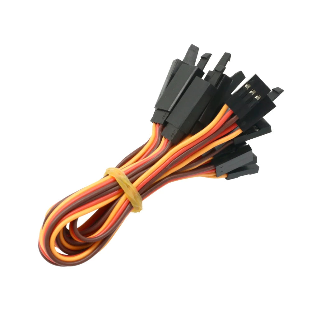 Servo Extension Cable 100-1000mm - 10 Pack