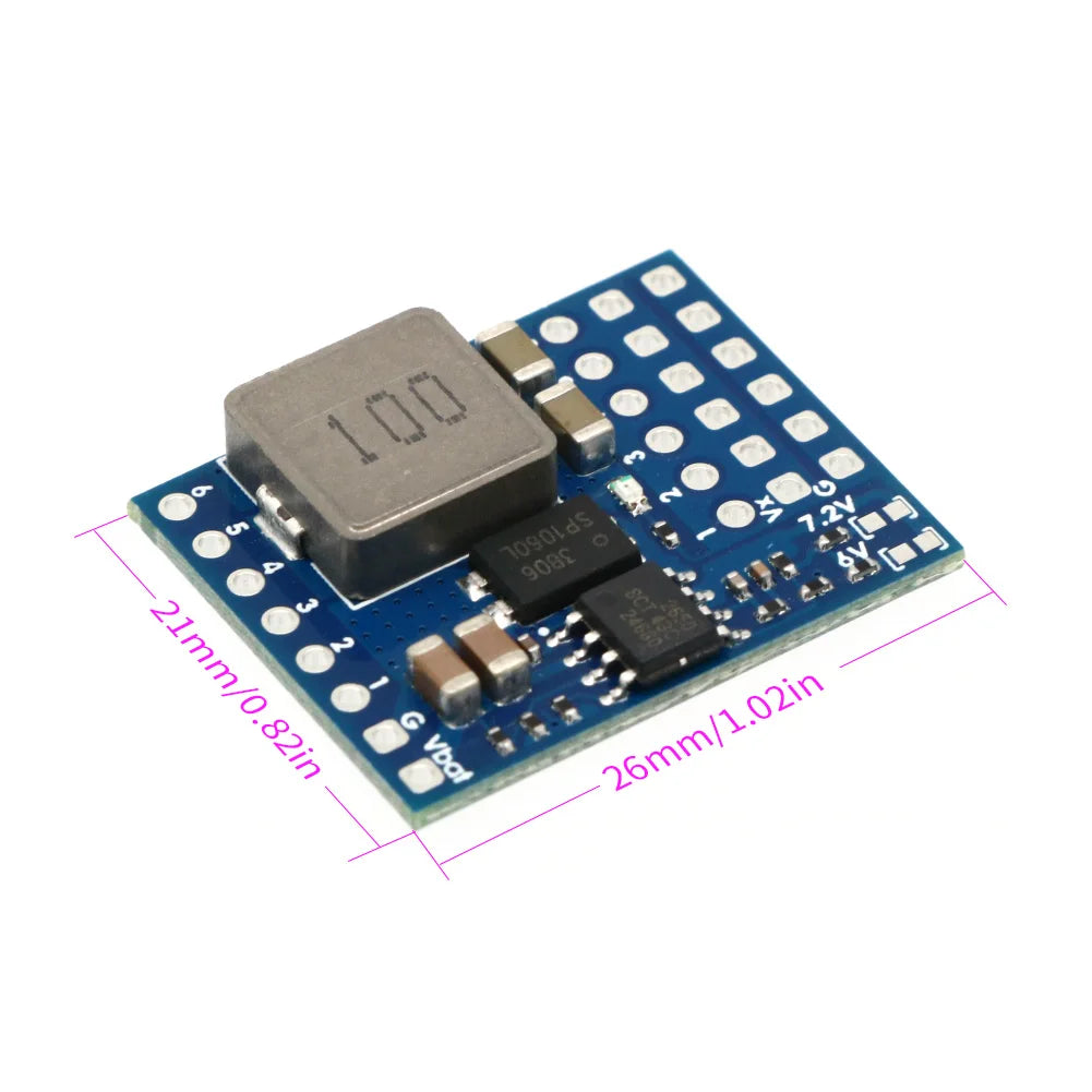 Matek Systems SVPDB-8S Servo Power Distribution Board