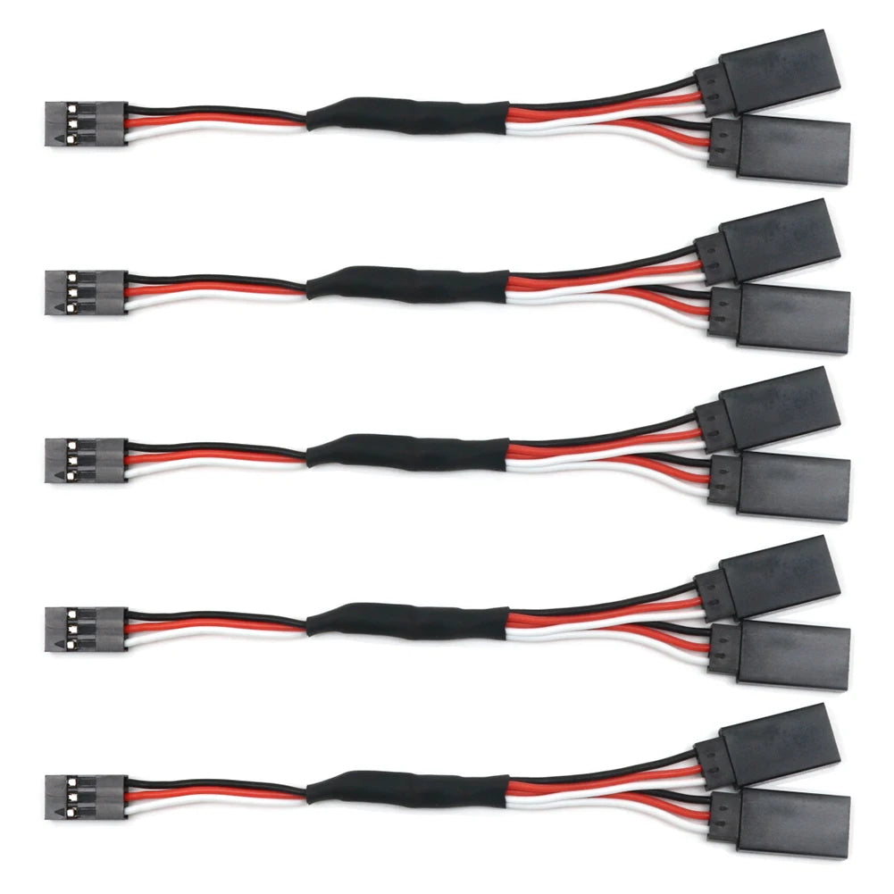 Servo Y Extension Cable 150/300/500mm - 5 Pack