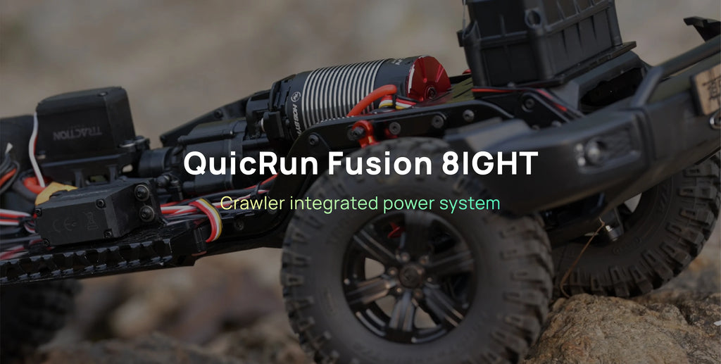HOBBYWING QuicRun Fusion 8IGHT 80A 2300KV Motor & ESC