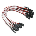 Servo Extension Cable 100-500mm - 10 Pack