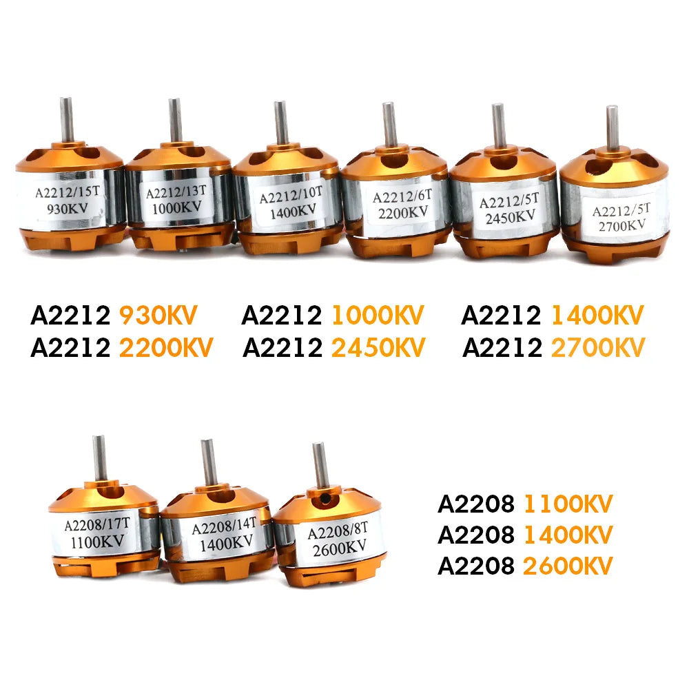 XXD A2212 / A2208 Brushless Motor & 30A ESC Combo
