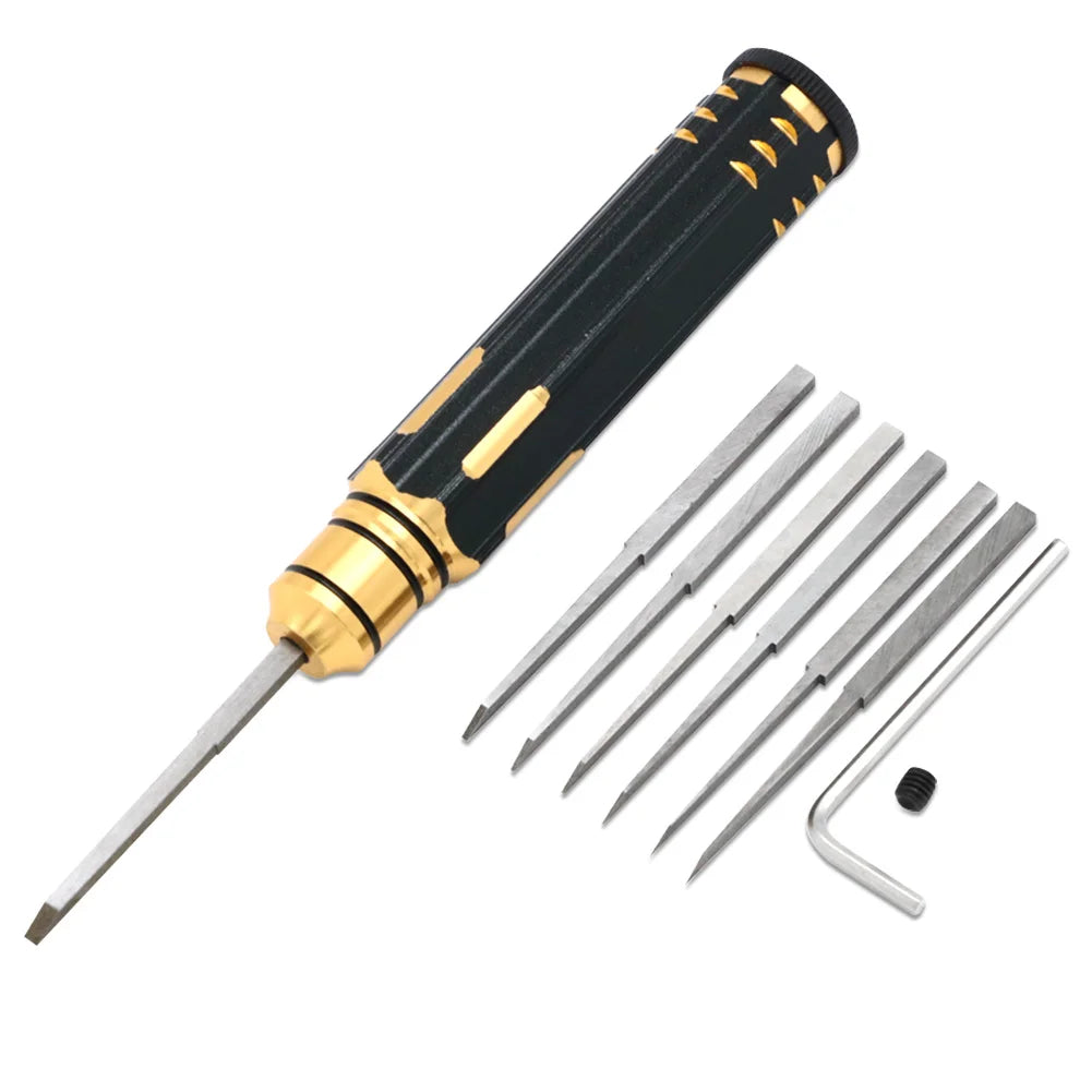 Model Scriber & 7-Blade Chisel Set