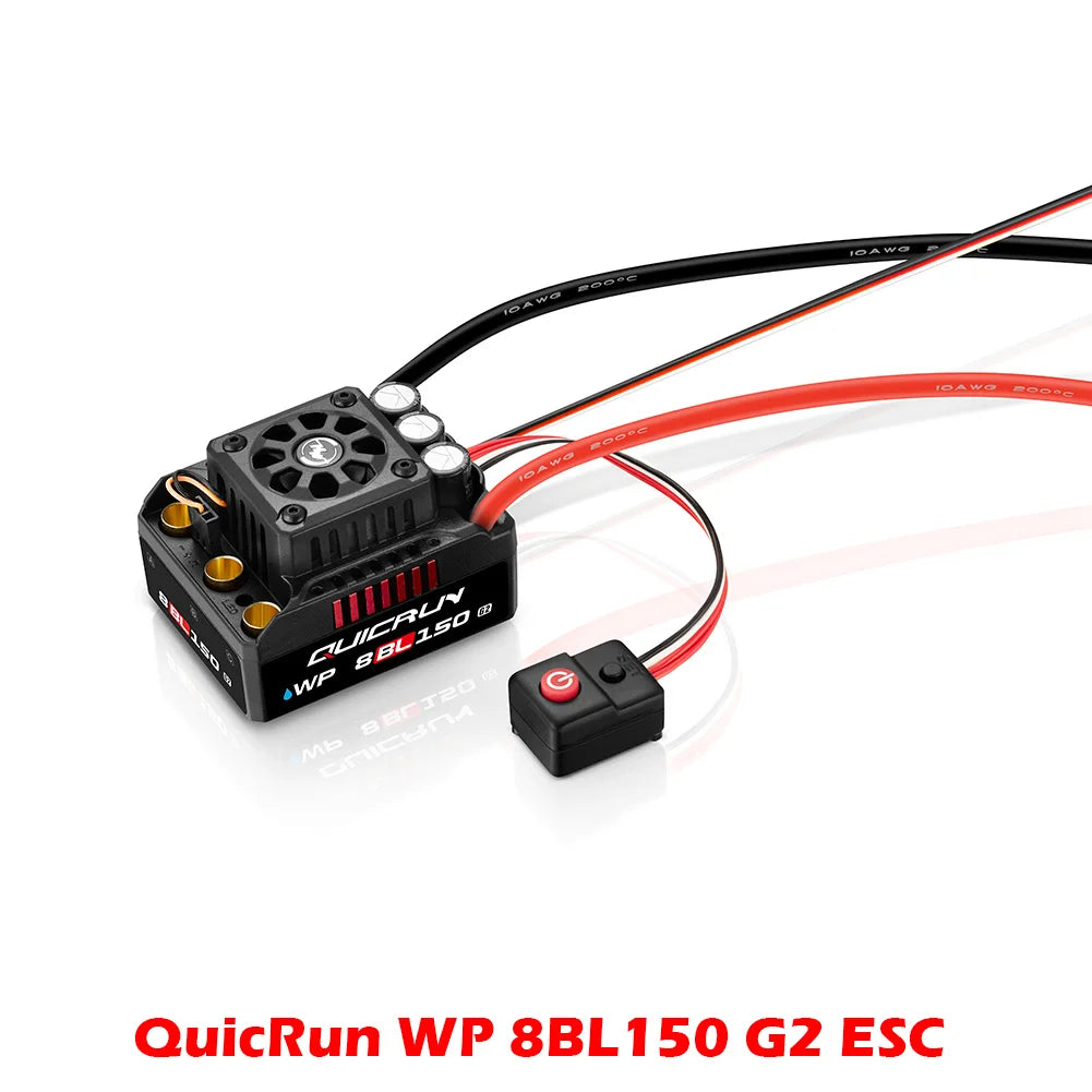 Hobbywing QuicRun WP 8BL150 G2 150A ESC / 4268SL & 4274SL Motors