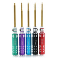 5-Piece Mini Hex Screwdriver Set 0.9-2.0mm