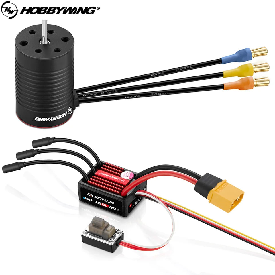 Hobbywing QuicRun WP 16BL30 G2 ESC / 2030SL & 2435SL Motors