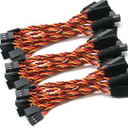 Servo Extension Cable 10-100cm - 10 Pack