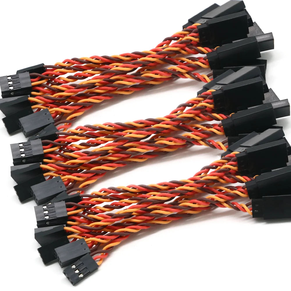 Servo Extension Cable 10-100cm - 10 Pack