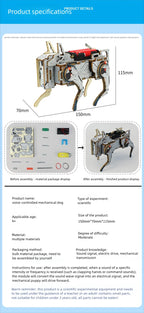 DIY Voice-Control Mechanical Dog STEM Kit