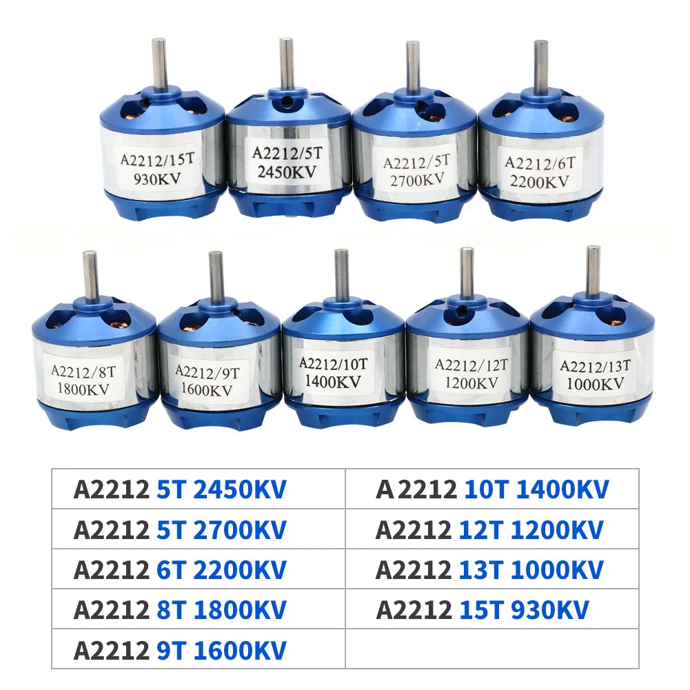 A2212 Brushless Motor 930-2700KV
