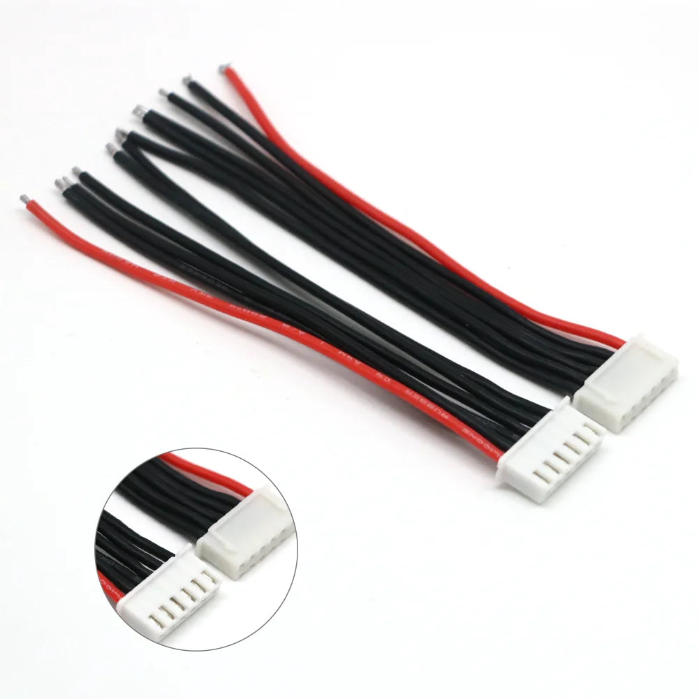 5pcs 1S-6S LiPo Balance Charger Cable for IMAX B6