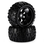 4pcs 1/8 RC Truck Tires & Wheels - 17mm Hex
