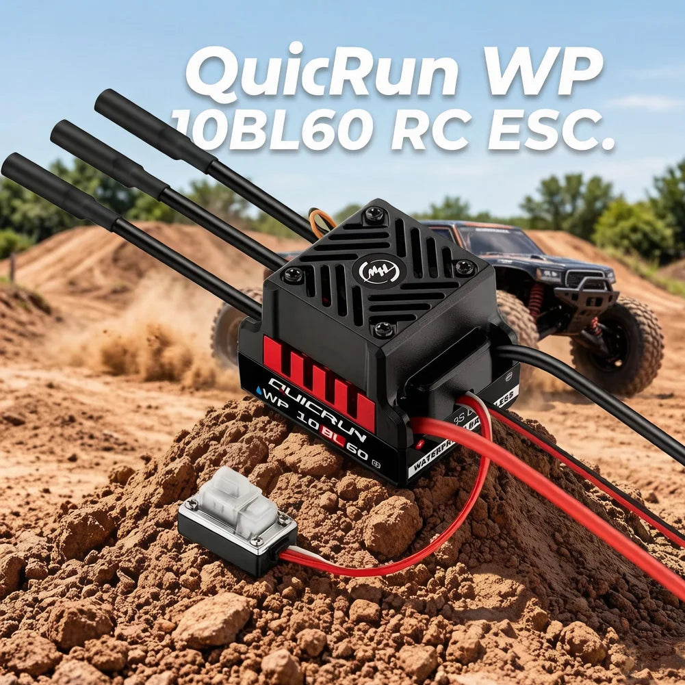 HOBBYWING QuicRun WP 10BL60 60A ESC