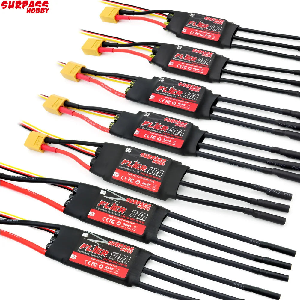 SURPASS HOBBY Flier 20A-100A Brushless ESC