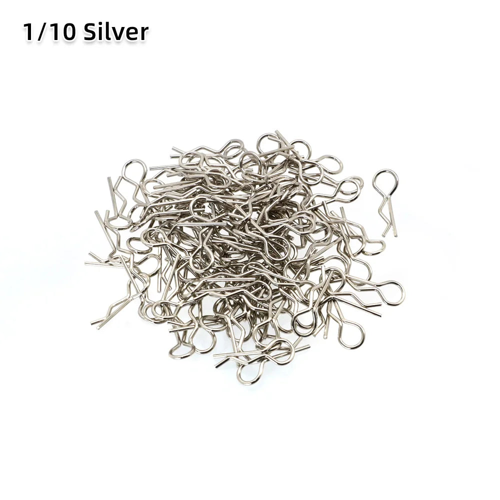 RC Car Body Clips - 100 Pack