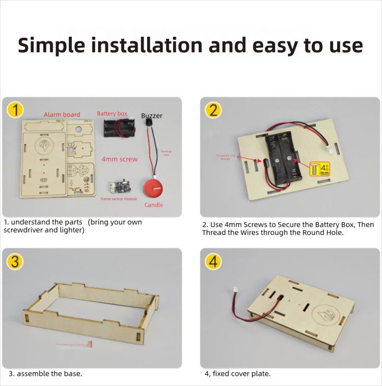 DIY Fire Alarm Circuit STEM Kit