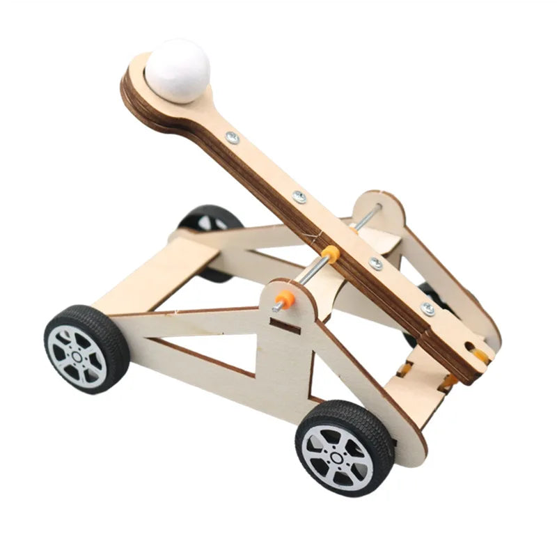 DIY Wooden Catapult Science Experiment Kit