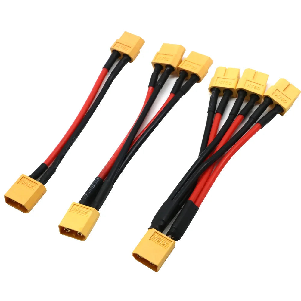 XT60 Parallel Y-Splitter Cable 14AWG