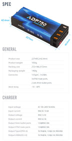 ToolkitRC ADP750 750W Power Supply Adapter