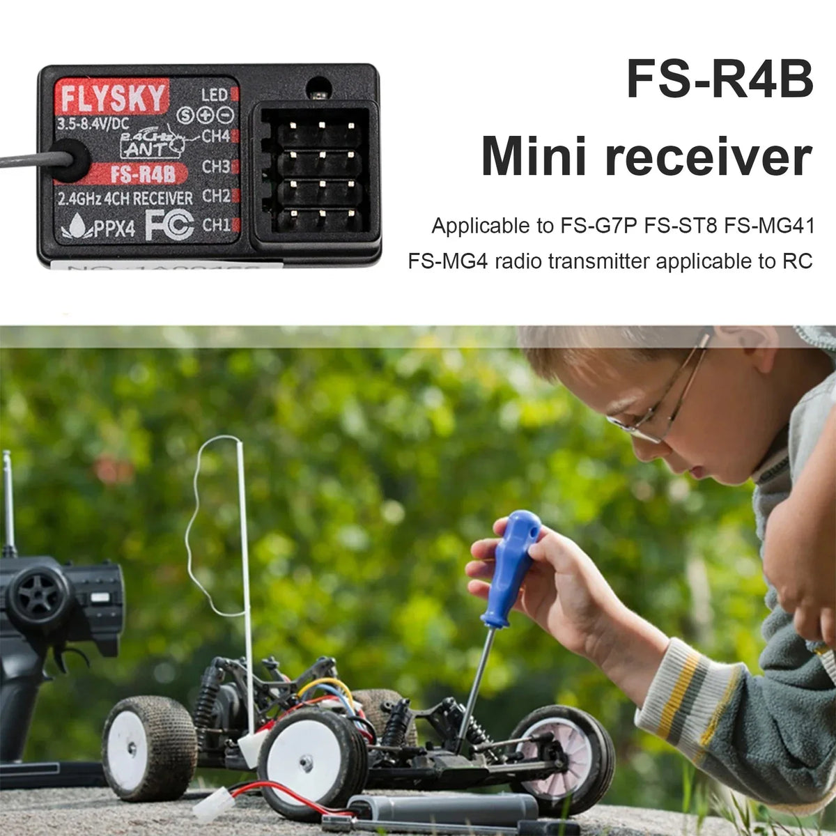 FlySky FS-R4B 2.4GHz Receiver