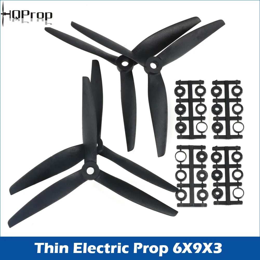 HQProp Thin Electric 6-Inch 3-Blade FPV Propellers