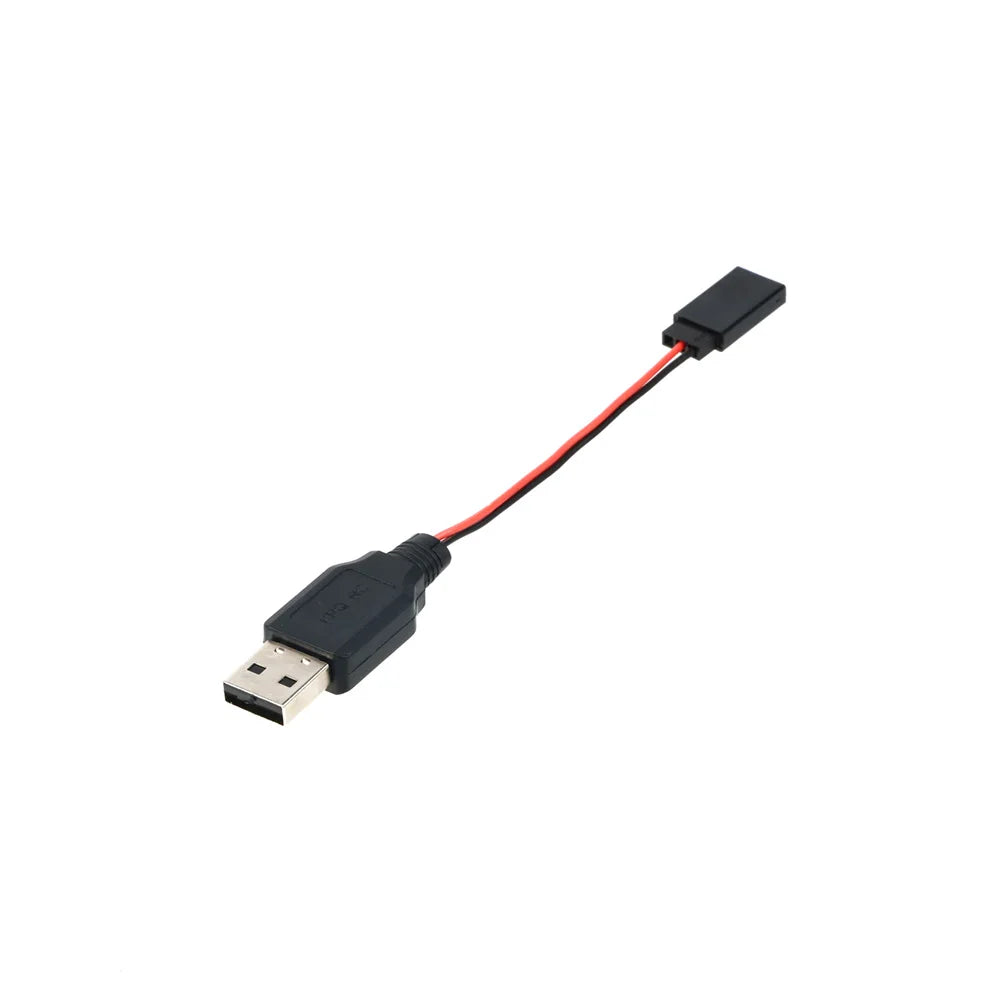 3.7V USB LiPo Charger Cable with JST/SM/Futaba Plug