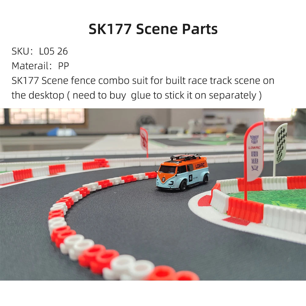 LDARC Mini RC Car Race Track Mat