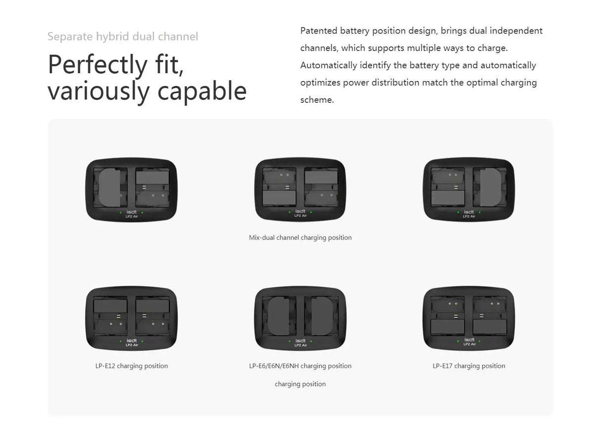 ISDT LP2 Air Dual-Channel Battery Charger