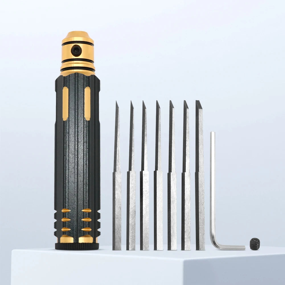 Model Scriber & 7-Blade Chisel Set
