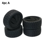 65mm On-Road RC Car Tires - 4 Pack