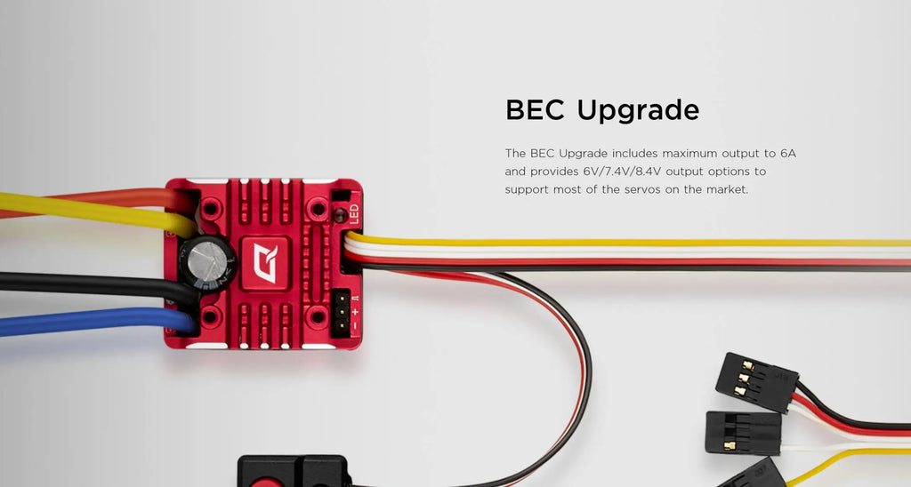 HOBBYWING QuicRun WP 1080 G2 80A Brushed ESC