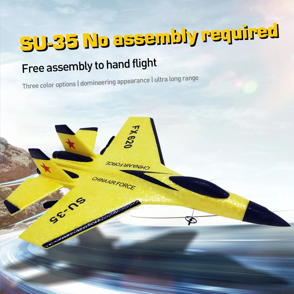 2.4GHz EPP RC Airplane with LED Lights - SU35/F22/A380 Series
