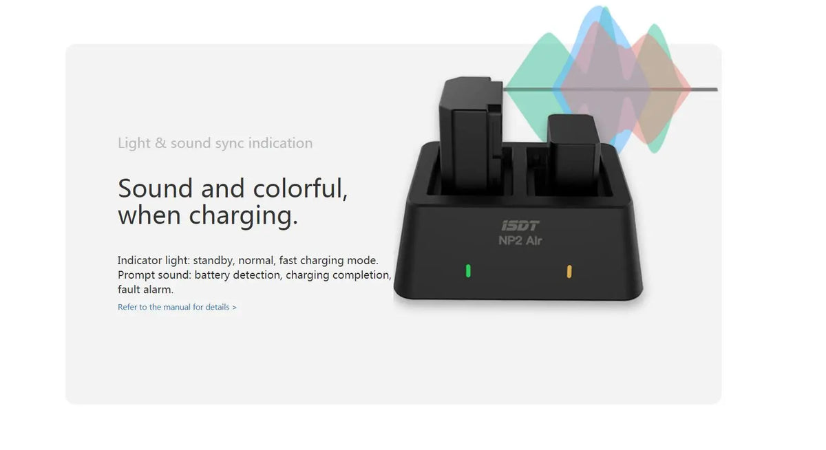 ISDT NP2 Air 25W Dual-Channel Charger