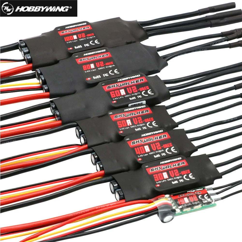 HOBBYWING Skywalker V2 Brushless ESC 15A-160A