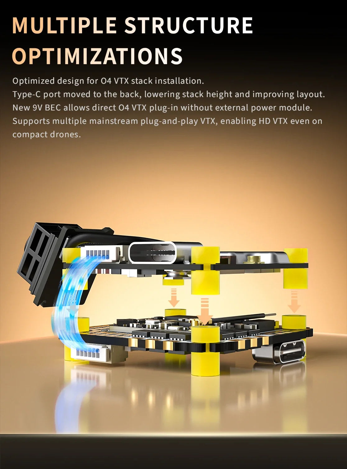 SpeedyBee F405 AIO V2 35A / 40A FC & ESC