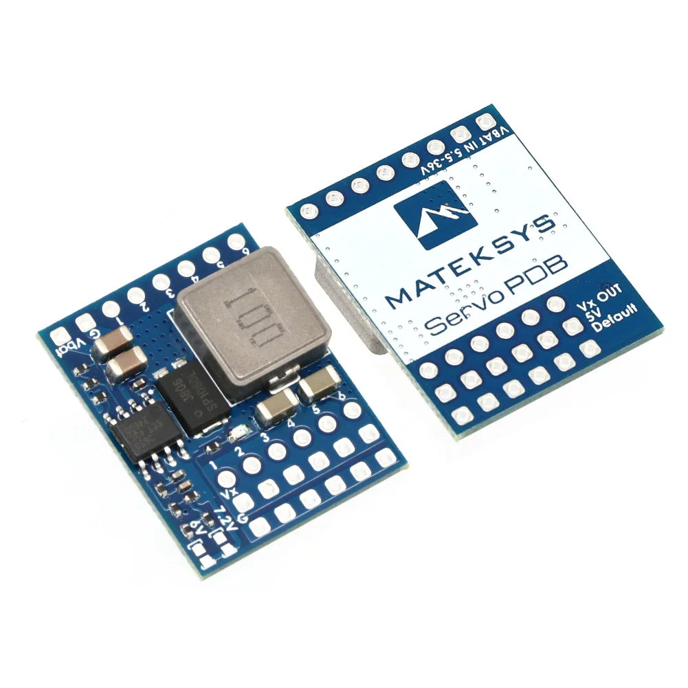 Matek Systems SVPDB-8S Servo Power Distribution Board