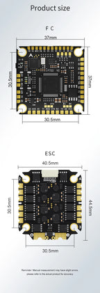Aocoda-RC F765S/F775S V2 65A/75A FC & ESC Stack