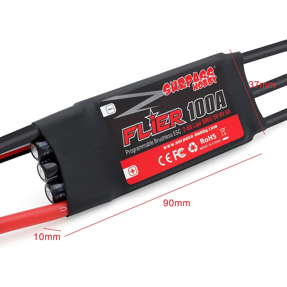 SURPASS HOBBY Flier 20A-100A Brushless ESC