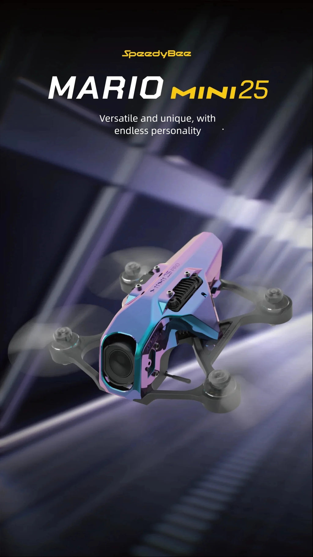 SpeedyBee Mario Mini25 2.5-Inch Cinewhoop FPV Drone