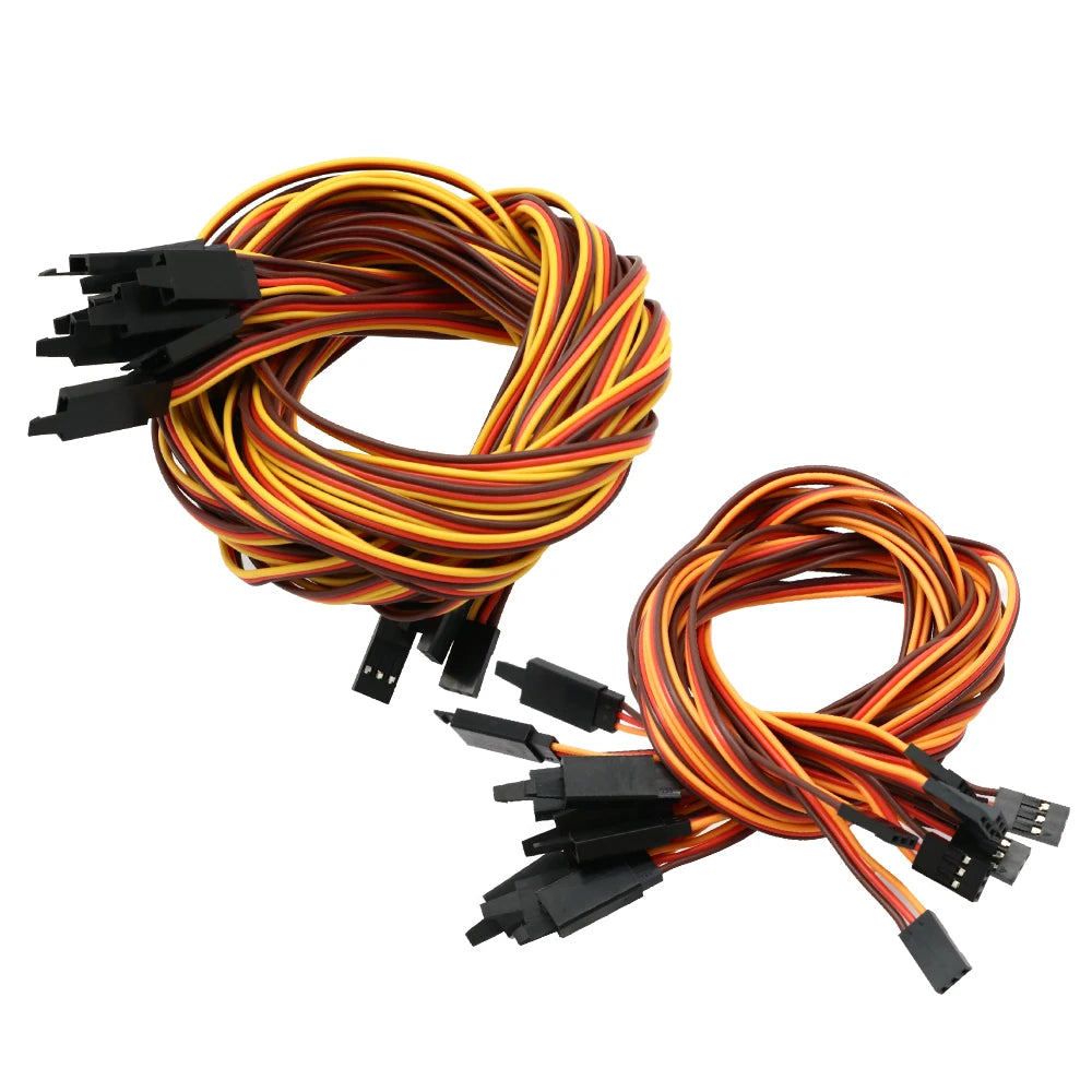 Servo Extension Cable 100-1000mm - 10 Pack