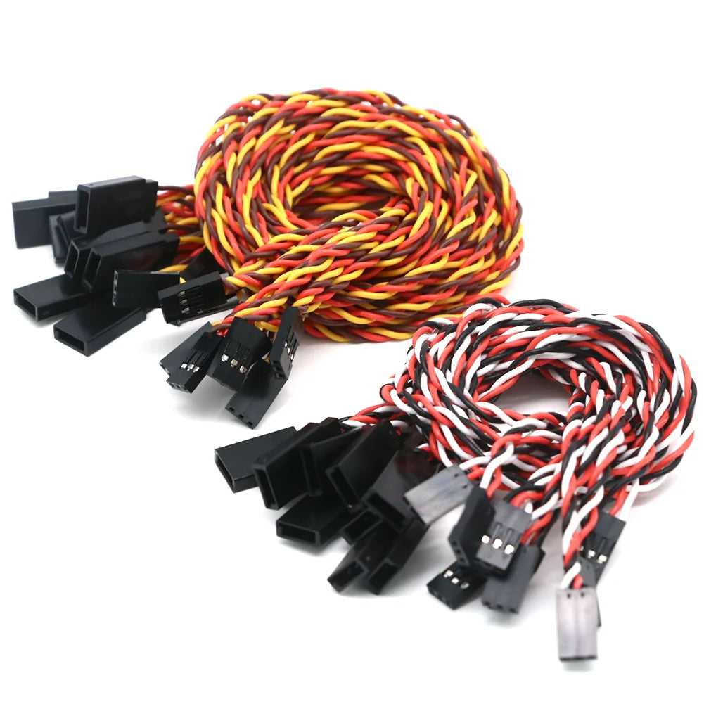 Servo Extension Cable 10-100cm - 10 Pack
