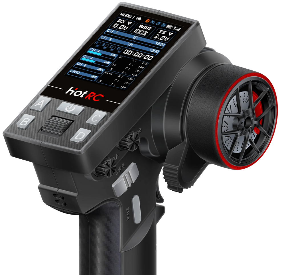 HOTRC CT-10B 2.4GHz 10CH Radio Transmitter