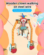 DIY Tightrope Walking Joker STEM Kit