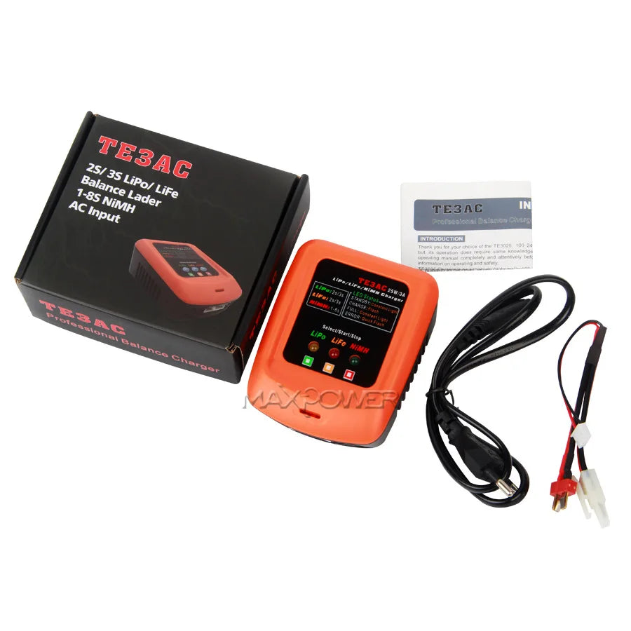 TE3AC 25W 3A AC Balance Charger