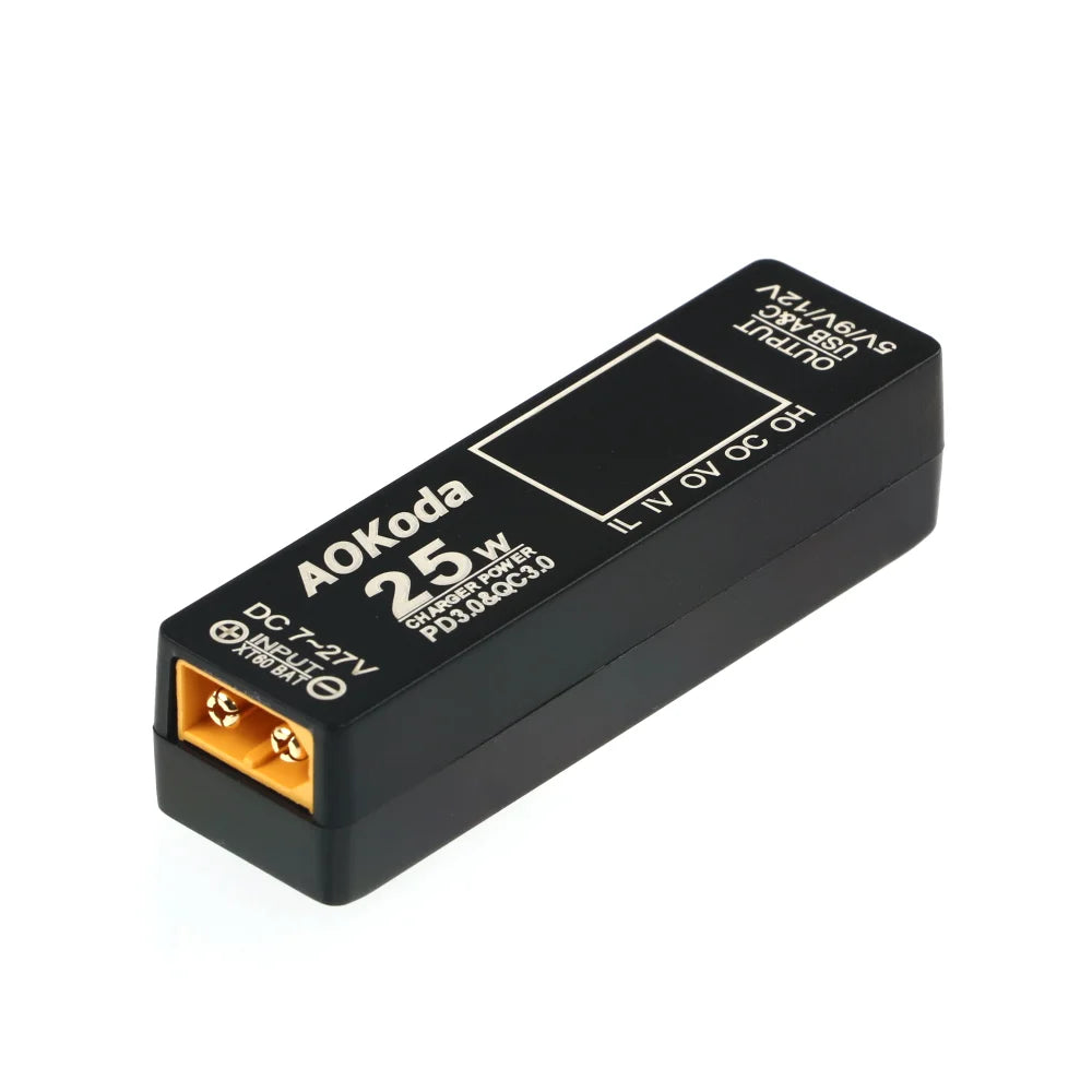 AOKoda PD3.0 XT60 to USB Power Adapter