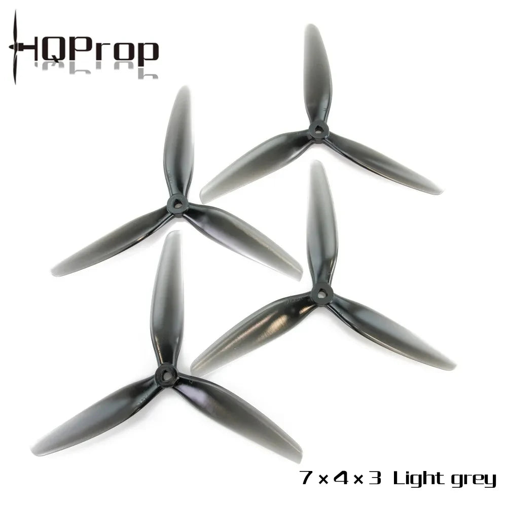 HQProp 7X4X3 7040 3-Blade PC 7-Inch FPV Propellers